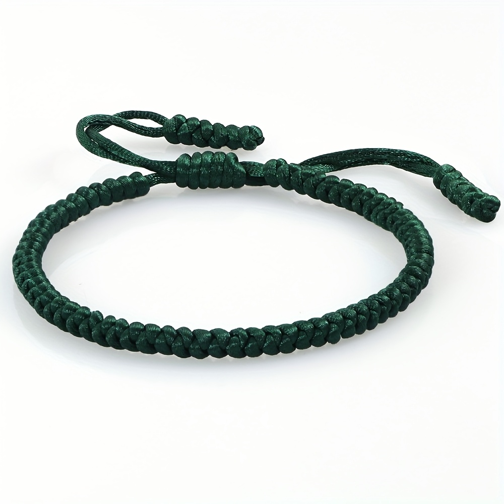 Waterproof Pure Thread Woven Bracelet for Casual Attire